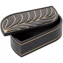 053-07-22-1 Шкатулка кожаная DECO