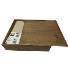 Modi кожаный альбом в кейсе из дерева