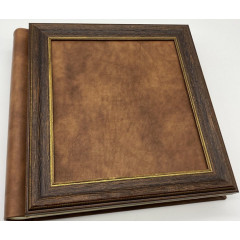 Modi кожаный альбом в кейсе из дерева