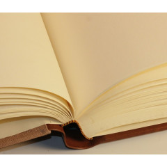 Аист детский альбом бежевый под наклейку