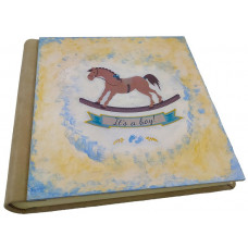 Cavallo детский кожаный альбом под наклейку