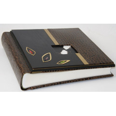 Lux кожаный фотоальбом