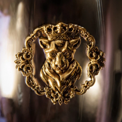 Набор бокалов для виски подарочный "Лев и львица Царские" 10059433