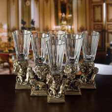 Набор "Лев": лафитники 6 шт. в деревянной шкатулке GP-1056611