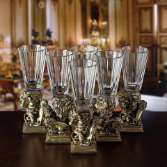 Набор "Лев": лафитники 6 шт. в деревянной шкатулке GP-1056611