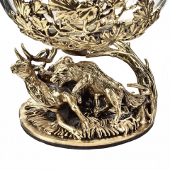 Бокал для коньяка Охота на Оленя 10058818 в подарочной коробке