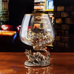 Бокал для коньяка Охота на Оленя 10058818 в подарочной коробке