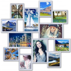 Memories MAX-2 белая деревянная мультирамка