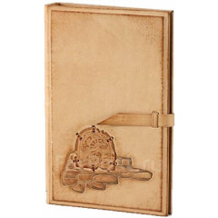 Ф006-07-39 визитница мужская «Белая птица»