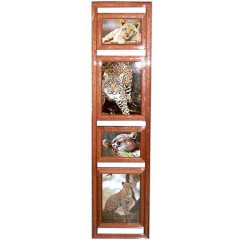 Линия-2 деревянная оранж мультирамка