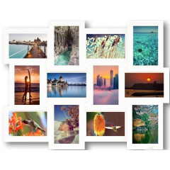 Story-2 белая деревянная мультирамка