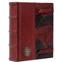 020-07-64 кожаный альбом . Роза ветров