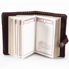 007-07-40кожаный ежедневник А6 «Жар-птица»