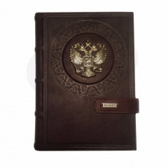 Ежедневник А5 «Империя 1». Цвет коричневый
