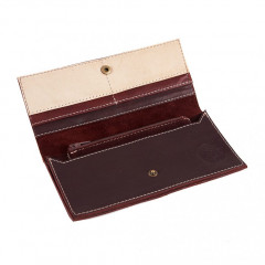 050-07-40М портмоне женское кожаное «Жар-птица»