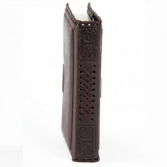 007-07-29 кожаный ежедневник А6 «Кельт» коричневый