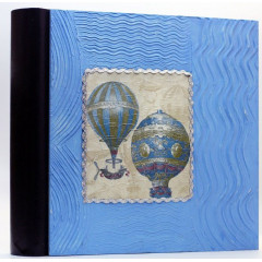 Fiabo детский альбом под наклейку голубой