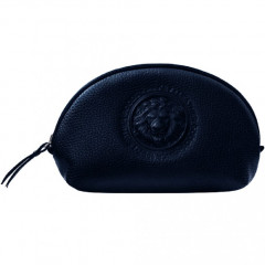 048-08-51/3 Косметичка кожаная синий