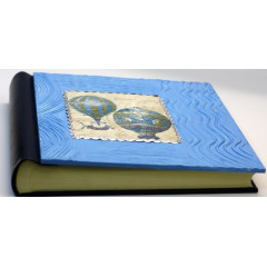 Fiabo детский альбом под наклейку голубой