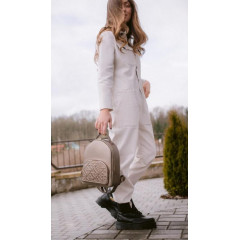 118-08-52/4 кожаный рюкзак NOVA бронза