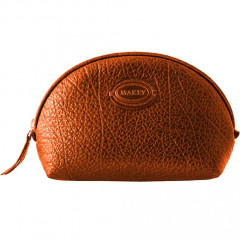 048-08-55/5 Косметичка кожаная золото инков