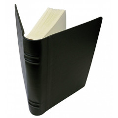 Black кожаный альбом под наклейку