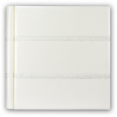 566-1 кожаный альбом под наклейку белый 