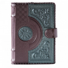 Ежедневник А5 «Венеция». Цвет коричнево-зеленый