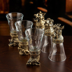 Набор для крепких напитков "Веселые звери" GP-200100