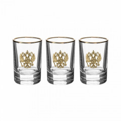 Набор из 3-х стопок: Герб с накладкой Государственный человек GP-10056694