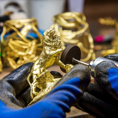 Бокал для коньяка "Лев" (ROYAL) 420 мл в подарочной коробке 10059198