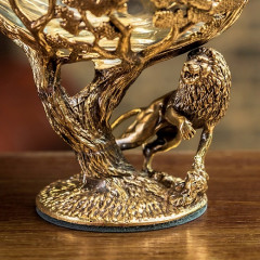 Бокал для коньяка "Лев" (ROYAL) 420 мл в подарочной коробке 10059198