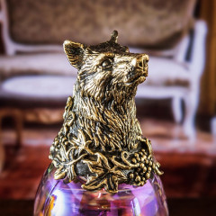 Набор стопок из 6-ти стопок-перевертышей в деревянной шкатулке GP-300707