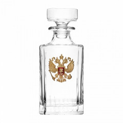 Подарочный набор  посуды со штофом и рюмками Герб России GP-10056553