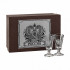 Набор Лафитный 2 стопки (Герб олово) GP-10056688