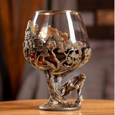 Бокал для коньяка 420 мл Тигр Royal в подарочной коробке 10059289