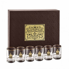 Набор 6 стопок для водки "Настоящий мужчина" GP-10056362