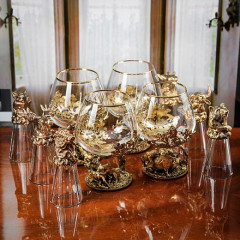 Набор подарочный для крепких напитков  "Настоящий мужчина" GP-180201004