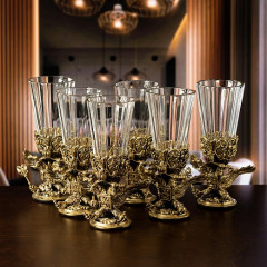 Набор лафитников ручной  работы "Двуглавый Орёл" GP-1056609