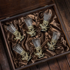 Набор лафитников ручной  работы "Двуглавый Орёл" GP-1056609