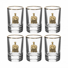 Набор 6 стопок для водки "Настоящий мужчина" GP-10056382