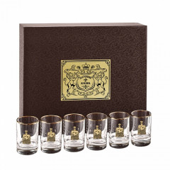 Набор 6 стопок для водки "Настоящий мужчина" GP-10056382