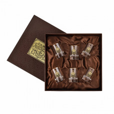 Набор 6 стопок для водки "Настоящий мужчина" GP-10056382