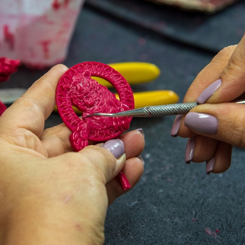 Набор для крепких напитков Таймлесс (4 бокала+штоф) с накладкой "Тигр" 10059298