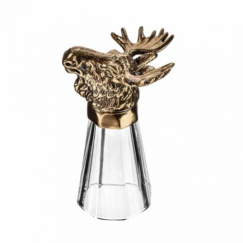 Стопка-перевертыш "Лось"(лафитник) в деревянной шкатулке GP-10056348