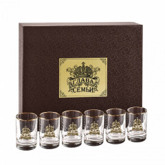 Набор 6 стопок для водки "Глава семьи" GP-10056361