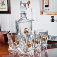 Набор для крепких напитков Скорпион ( штоф + 4 бокала ) GP-10057299