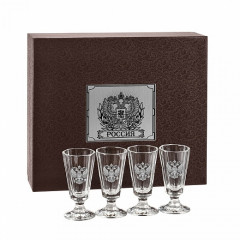 Набор подарочный Герб из 4-х лафитников GP-10056691