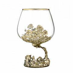 Бокал для коньяка Львица 10058967 в подарочной коробке