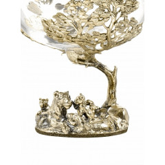 Бокал для коньяка Львица 10058967 в подарочной коробке